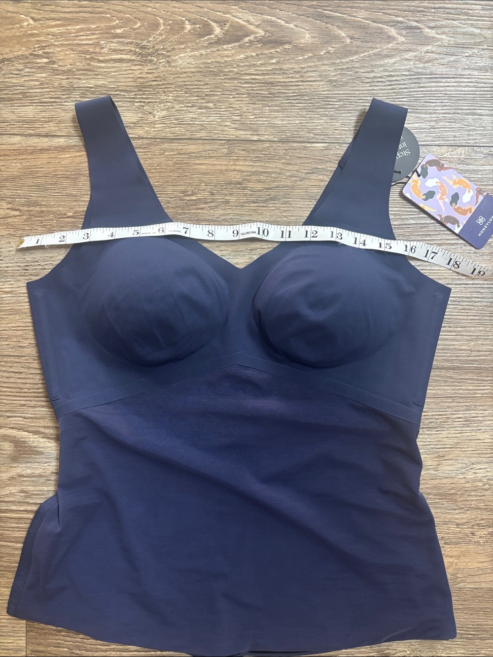 Honeylove Liftwear Tank in Navy Women's Size XL NWT Shapewear Smooth Slimming - Picture 4 of 7